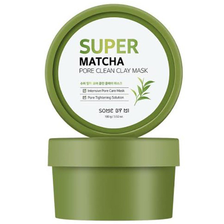 Some By Mi Super Matcha Pore Clean Clay Mask,Some By Mi Super Matcha Pore Clean Clay Mask 100 g ,มาสก์สครับทฉะโคลน,มาสก์โคลน,some by mi มาสก์ชาเขียว,Some By Mi Super Matcha Pore Clean Clay Mask ดีไหม,Some By Mi Super Matcha Pore Clean Clay Mask ราคา,Some By Mi Super Matcha Pore Clean Clay Mask ซื้อทีไ่หน,